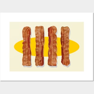 Bright bacon Posters and Art